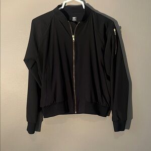 Albion Black Bomber Jacket